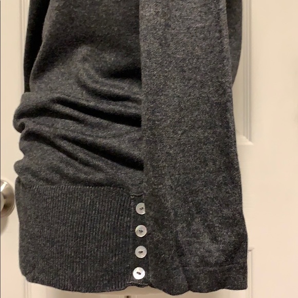Women’s Grey Sweater with Quarter Length Sleeves - Picture 4 of 6